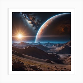 Milky Way Art Print