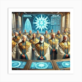 Solar Magistrates Converted Art Print