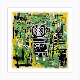 Robot 1 Art Print