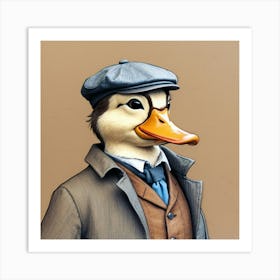 Detective Duck 27 Art Print