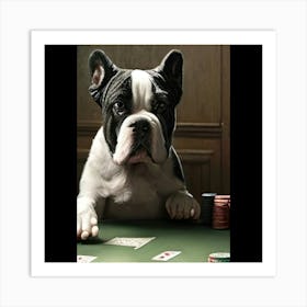 Poker Dogs 21 Art Print