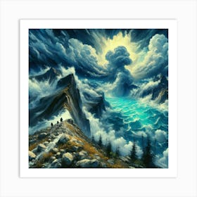 Tempestuous Beauty 24 1 Art Print