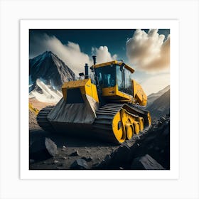 Buldozer Mountain (58) Art Print