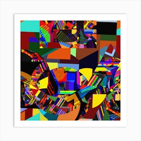 Patchwork Art Print