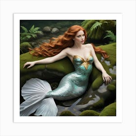 Little Mermaid 5 Art Print