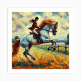 Equestrian 1 Art Print