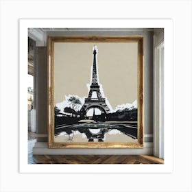 Paris Eiffel Tower 125 Art Print