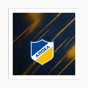 APOEL FC 10 Art Print