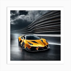 Lamborghini Huracan 22 Art Print