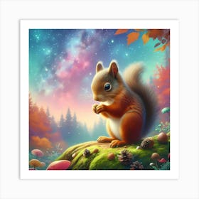 Creative Wild Animal Representation 92 Art Print