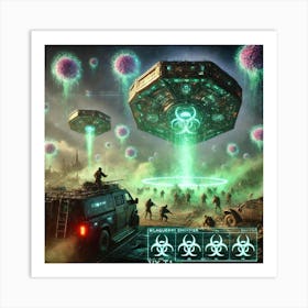 Vx T1 Plague Emitter Art Print