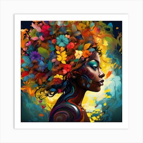 Afrofuturism 115 Art Print