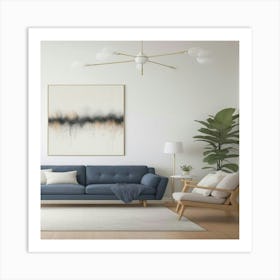 Maddies Mood Living Room Art P Art Print