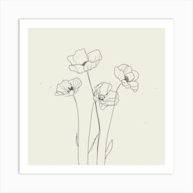 Poppies 22 Art Print