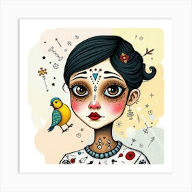 Day Of The Dead Girl Art Print