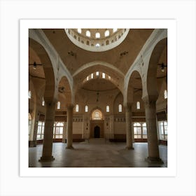 Inside Of A Mosque Art Print