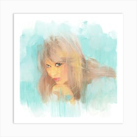 Blue dreams Art Print