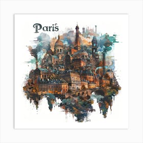 Paris 2 Art Print