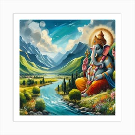 Ganesha 26 Art Print