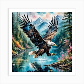 Bald Eagle Art Print