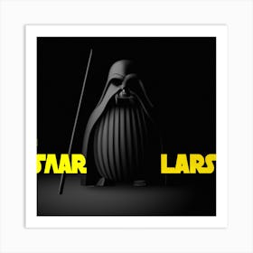 Darth Penguin Art Print