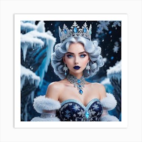 Ice Princess Art Print