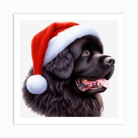 Newfoundland Dog Poster