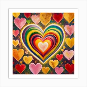 Heart Of Love Art Print