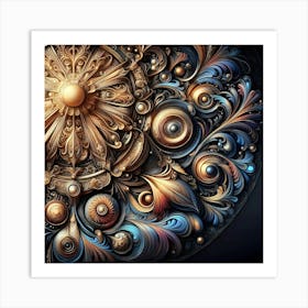 Fractal Art 3 Art Print