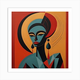 African Woman 7 Art Print