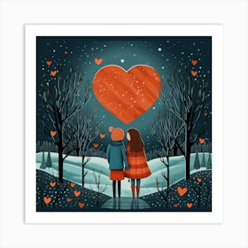 Lovely day Art Print