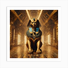 Egyptian Sphinx 6 Art Print