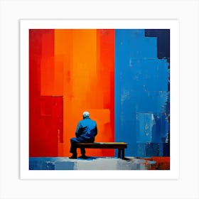 Abstract Loneliness Phenomenal Art Print