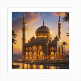 Islamic Mosque 1 Art Print