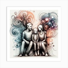 Family 1 Art Print