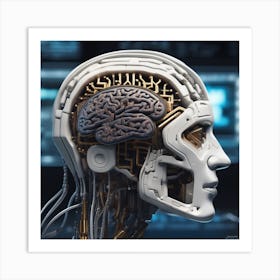 Artificial Intelligence 135 Art Print