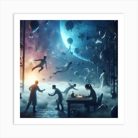 Graviton Conundrum Art Print