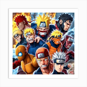 Naruto 5 Art Print