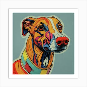 Greyhound 2 Art Print