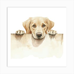 Retriever Labrador Art Print