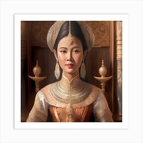 Thai Princess Art Print