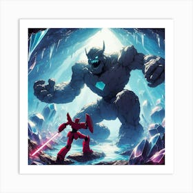 Giant Robot Art Print