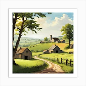 Whispers of the Countryside  Art Print