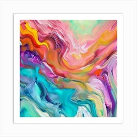 Abstract Painting 6 Art Print