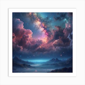 Milky Way Art Print