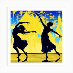 The Art Of Dance Art Print