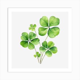 Four Leaf Clover 22 Art Print