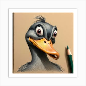 Duck! 13 Art Print