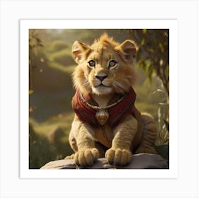 Lion King Art Print