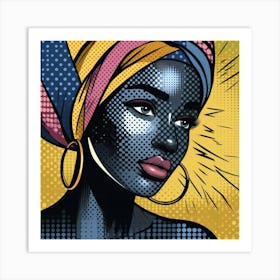 Funmilayo Pop African Woman  Art Print